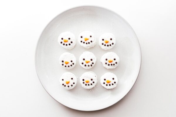 snowman marshmallows | www.iamafoodblog.com
