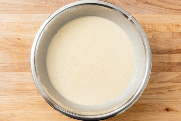 banana bread wet ingredients with bananas | www.iamafoodblog.com