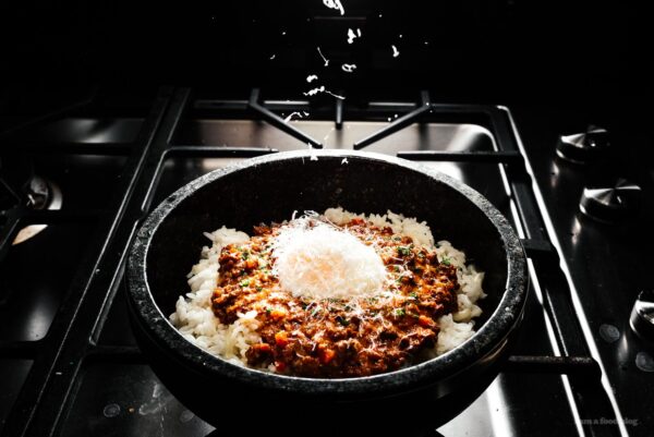 bolognese bibimbap | www.iamafoodblog.com