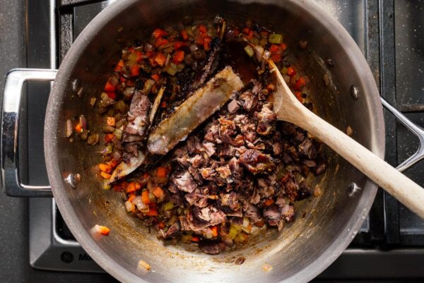 Making Lamb Stew | www.iamafoodblog.com
