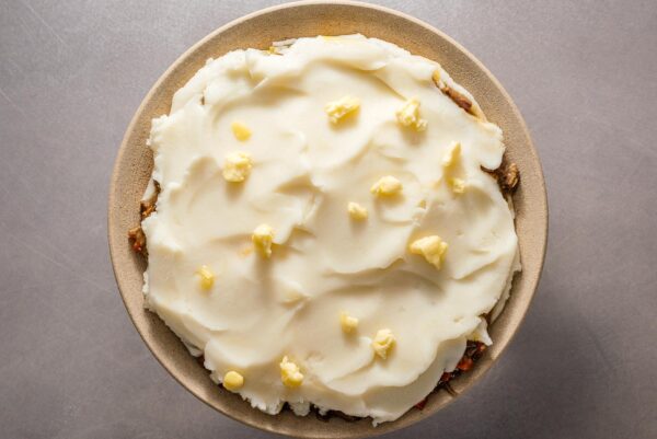 Lamb shepherd's pie ready to bake | www.iamafoodblog.com