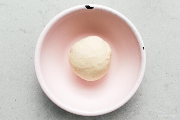 pretzel dough before first rise | www.iamafoodblog.com