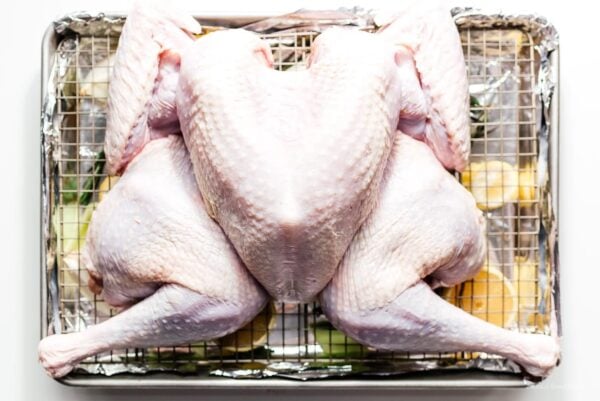 how to make spatchcock turkey | www.iamafoodblog.com