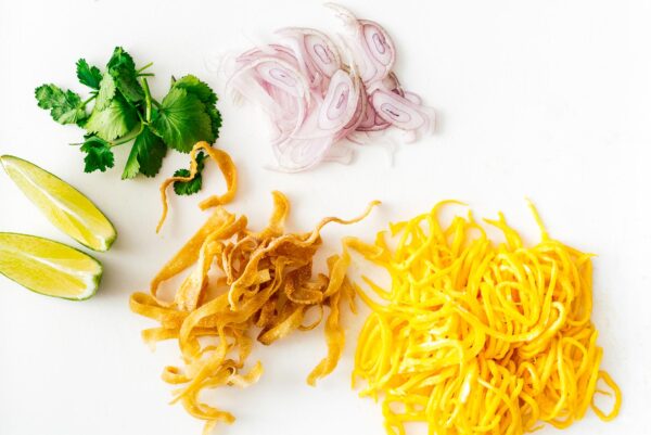 toppings for khao soi | www.iamafoodblog.com