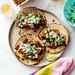 oven baked weeknight carne adovada pork taco recipe | www.iamafoodblog.com