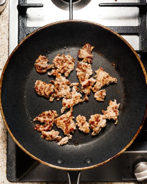 If you’re looking for a quick and easy stir fry that’s full of flavor, look no further! You’re just 15 minutes away from a creamy coconut curry and crispy pork udon stir fry. Minimal chopping, one pan, spicy noodle-y goodness. #stirfry #recipes #dinner #thaifood #thaicurry #weeknight" width="1450" height="1813" class="alignnone size-full wp-image-28846