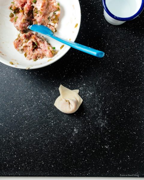 Do you like your wonton soupy or crunchy? Hatch green chile wonton two ways! #greenchile #wonton #hatchchile