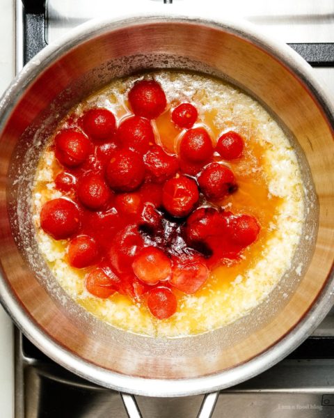 When you’re looking for a quick and comforting tomato-y, garlicky pasta, this ultimate umami bomb tomato sauce will hit all the right notes. #tomatosauce #umami #pasta #pastasauce #dinner #recipes #recipe
