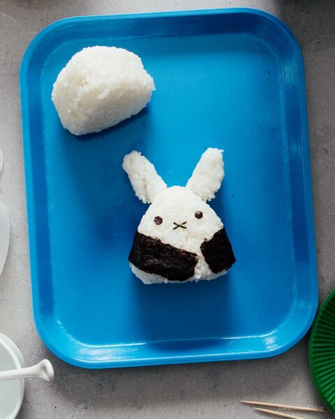 How to Make Tuna Onigiri: Miffy Tuna Onigiri | www.iamafoodblog.com
