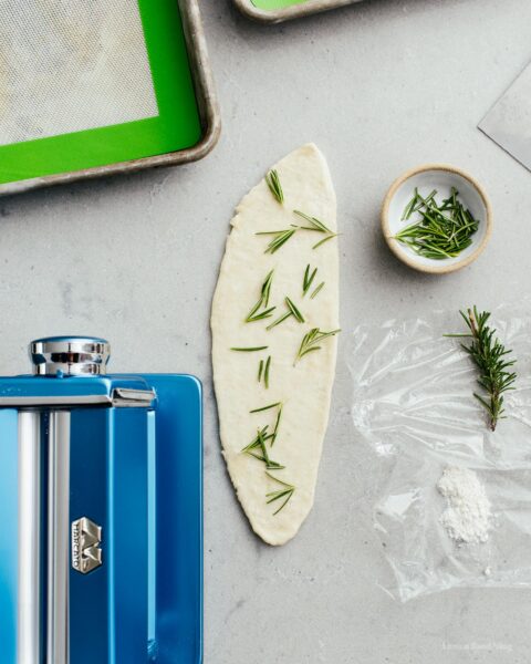 Small Batch Sourdough Crackers