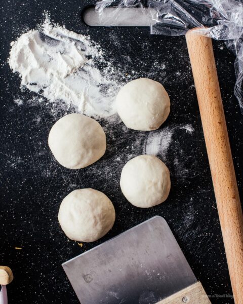 No Yeast Cheesy Naan Bread | www.iamafoodblog.com