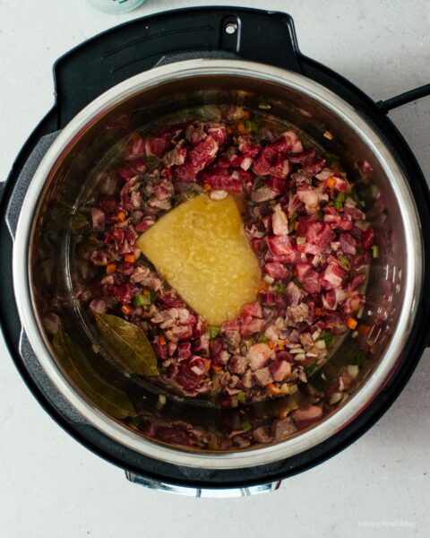 Instant Pot Lamb Ragu Recipe | www.iamafoodblog.com
