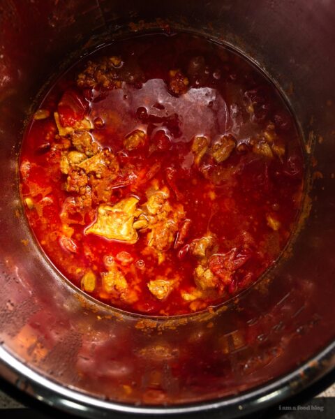 Instant Pot Dishoom Ruby Chicken Curry | www.iamafoodblog.com