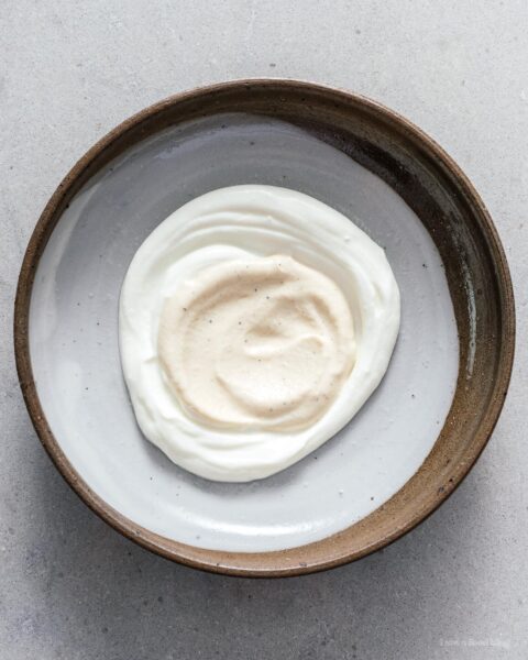 Jammy Eggs and Yogurt Breakfast Bowl Recipe | www.iamafoodblog.com