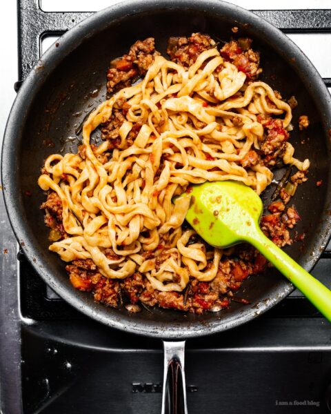 Umbria Inspired Bone Marrow Ragu with Rosemary | www.iamafoodblog.com