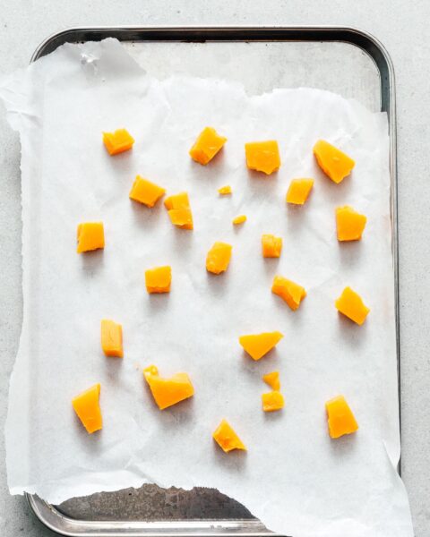 Keto Air Fryer Popcorn Cheese Puffs Recipe | www.iamafoodblog.com