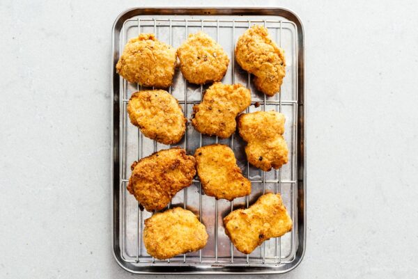 Tofu fried tofu nuggets recipe | www.iamafoodblog.com