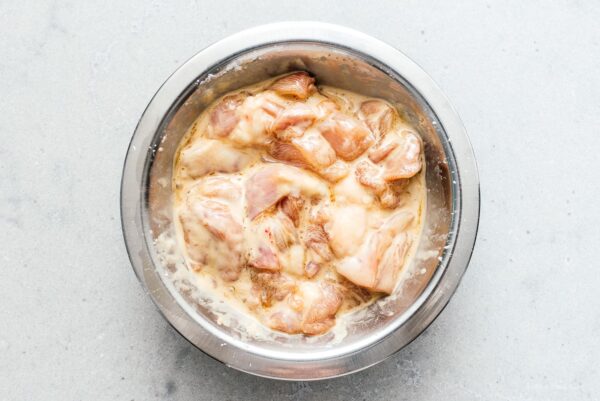 Salted Egg Yolk Fried Chicken Recipe | www.iamafoodblog.com