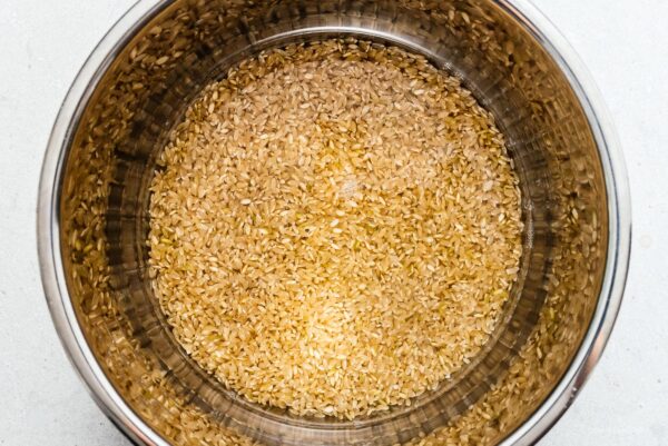 instant pot brown rice | www.iamafoodblog.com