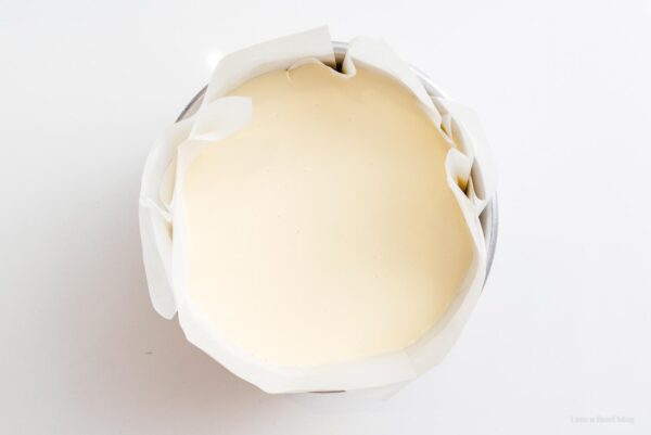 keto cheesecake before baking | www.iamafoodblog.com