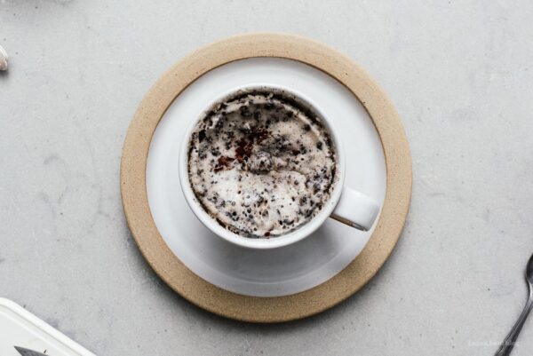 microwave oreo mug cake | www.iamafoodblog.com