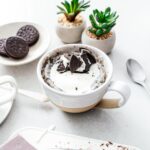 Oreo mug cake | www.iamafoodblog.com