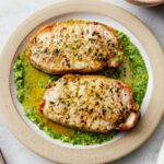 air fryer pork chops recipe | www.iamafoodblog.com
