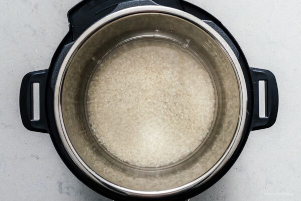 instant pot white rice | www.iamafoodblog.com