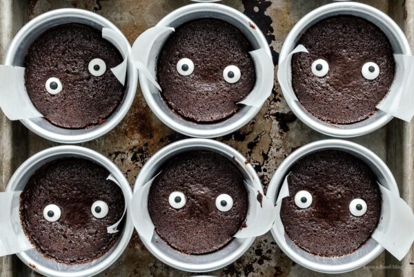 totoro soot sprite brownies | www.iamafoodblog.com