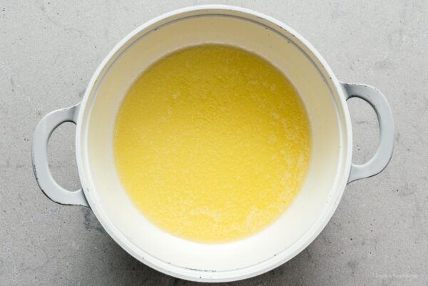 melted butterrice krispie treats | www.iamafoodblog.com