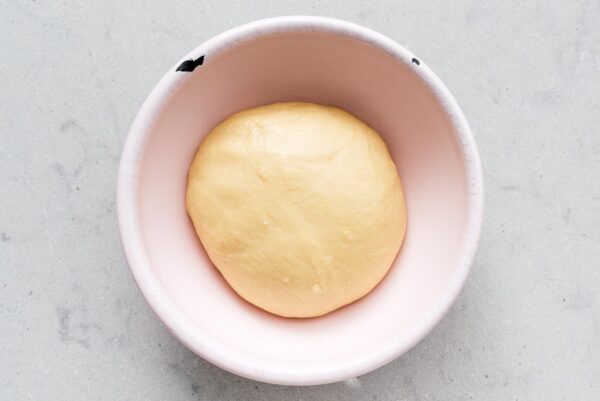 cinnamon roll before rise | www.iamafoodblog.com