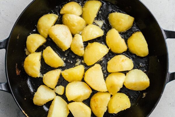 potatoes ready to roast | www.iamafoodblog.com