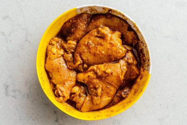 marinated chicken for shawarma | www.iamafoodblog.com