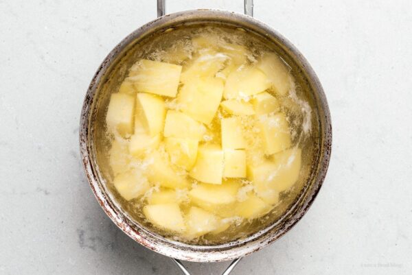 boiling potatoes | www.iamafoodblog.com