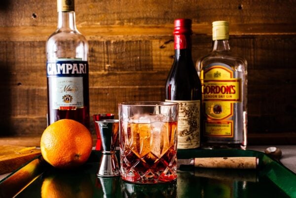 building a negroni | www.iamafoodblog.com