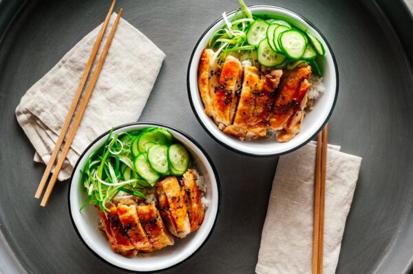 teriyaki chicken bowls | www.iamafoodblog.com
