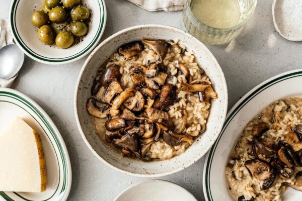 mushroom risotto | www.iamafoodblog.com