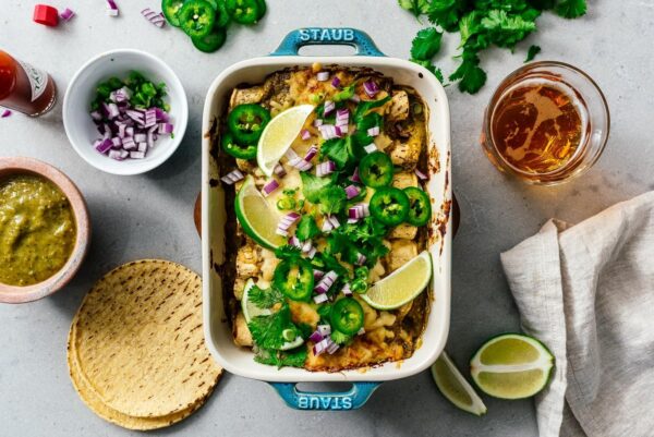 chicken enchiladas | www.iamafoodblog.com
