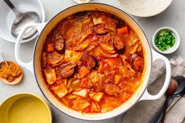 cabbage soup recipe | www.iamafoodblog.com