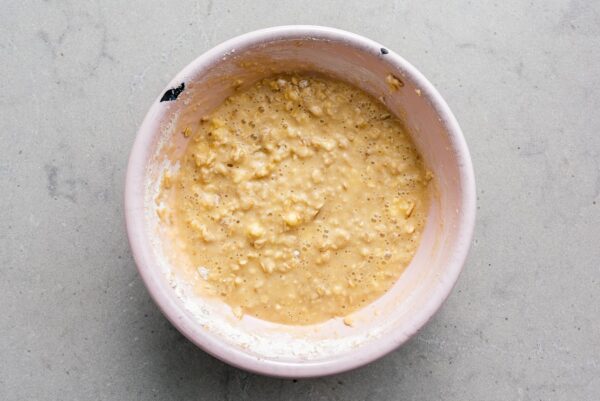 oatmeal muffin batter | www.iamafoodblog.com
