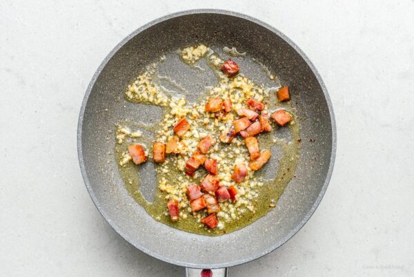 garlic and pancetta | www.iamafoodblog.com