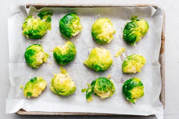 smashed sprouts | www.iamafoodblog.com