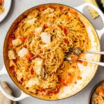 chicken spaghetti | www.iamafoodblog.com