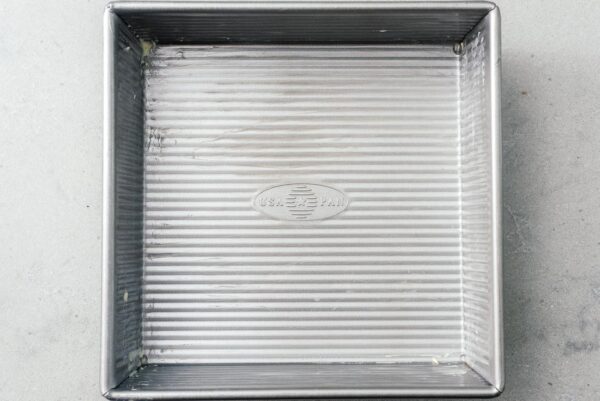 buttered 8x8 pan | www.iamafoodblog.com