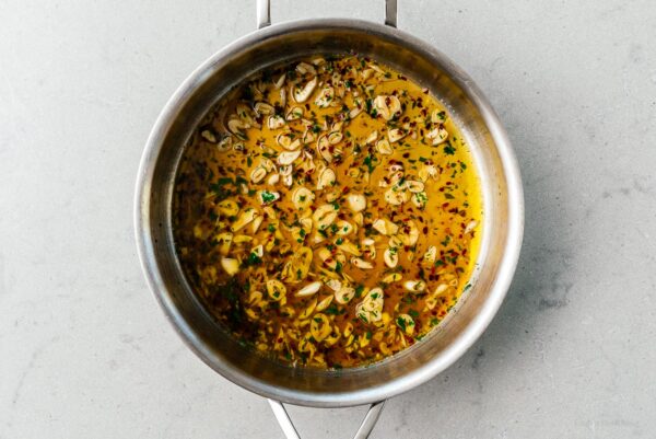 garlic lobster pasta sauce | www.iamafoodblog.com