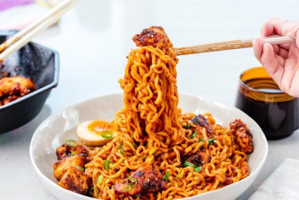 buldak noodles | www.iamafoodblog.com