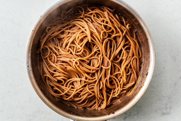 red wine spaghetti | www.iamafoodblog.com