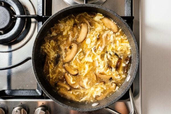 hot and sour soup with egg drop | www.iamafoodblog.com