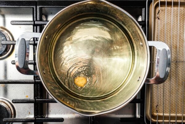 testing oil | www.iamafoodblog.com