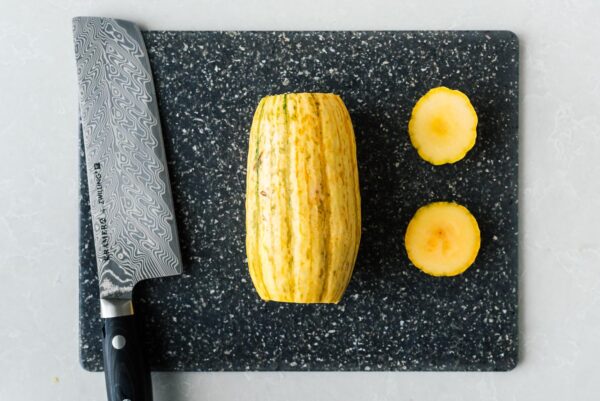 trimmed delicata squash | www.iamafoodblog.com
